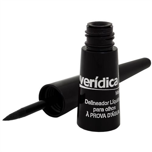 delineador Liquido Make-Up  preto