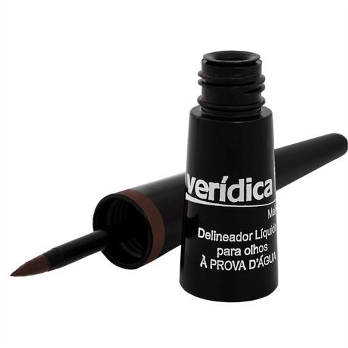 delineador Liquido Make-Up  marrom